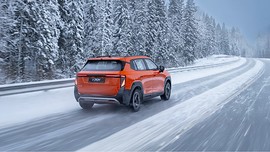 Evolute i-Joy: вид сзади сбоку зимой