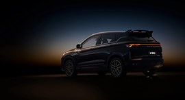 Geely Belgee X50+: вид сзади сбоку