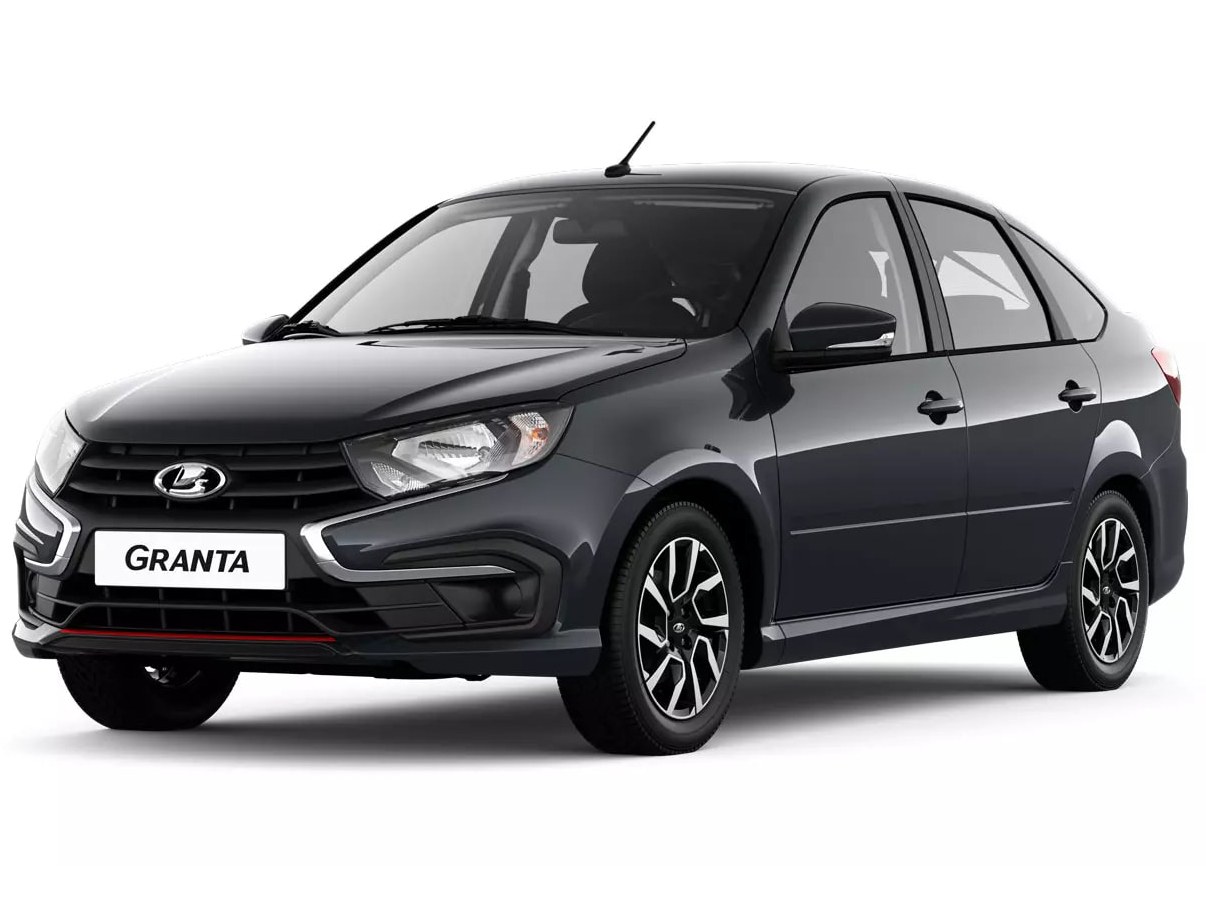 ВАЗ (Lada) Granta Sport Лифтбек: вид спереди сбоку