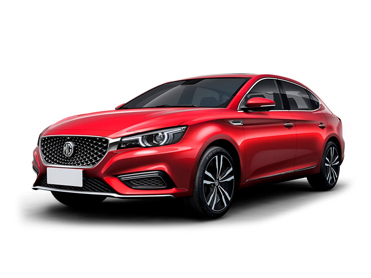MG 6: вид спереди сбоку