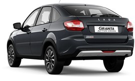 ВАЗ (Lada) Granta Active Cross: вид сзади сбоку