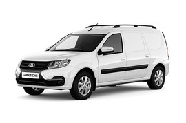 ВАЗ (Lada) Largus фургон CNG: вид спереди сбоку