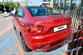ВАЗ (Lada) Iskra седан: вид сзади сбоку