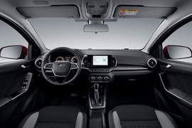 ВАЗ (Lada) Iskra седан: салон, передний ряд