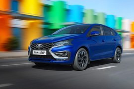 ВАЗ (Lada) Iskra SW: вид спереди сбоку в движении