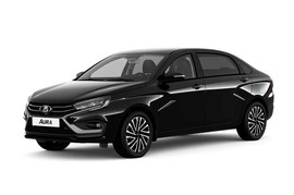ВАЗ (Lada) Aura седан: вид спереди сбоку
