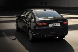 ВАЗ (Lada) Aura седан: вид сзади сбоку