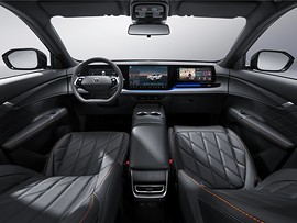 Changan CS75PLUS NEW: салон, торпедо с рулём