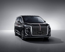 Hongqi HQ9: вид спереди сбоку