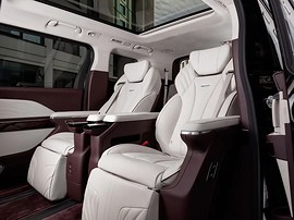 Hongqi HQ9: салон, второй ряд