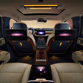 Hongqi GUOYA: салон, второй ряд