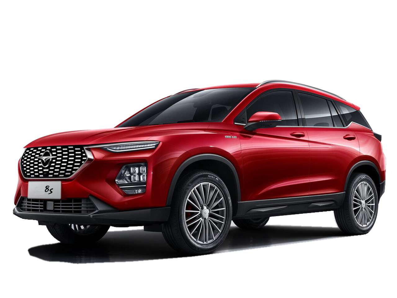 Haima 8S: вид спереди сбоку