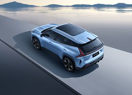 Geely Cityray: вид сзади сбоку