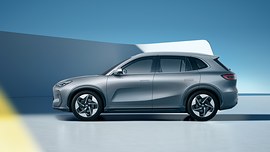 Geely EX5: вид сбоку