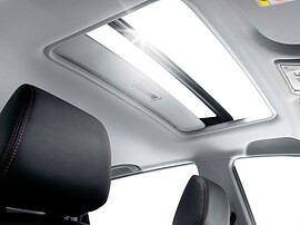 Chery Tiggo 5 2.0 MT Comfort: Открытый люк в крыше