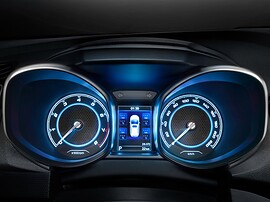 Chery Tiggo 5 (I поколение рестайлинг, 2015 - 2020 г.в.): Крупный план приборной панели