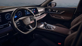 Chery Tiggo 7L: салон, торпедо с рулём