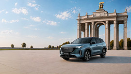 Volga K40: салон, руль и панель