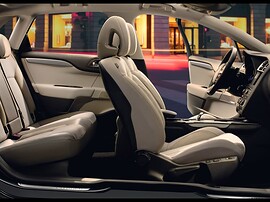 Citroen C4 хэтчбек 5-дв. (II поколение, 2011 - 2015 г.в.): Салон со светлой обивкой сидений