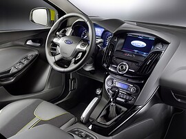Ford Focus хэтчбек 5-дв. (III поколение, 2011 - 2015 г.в.): Панель и консоль сверху
