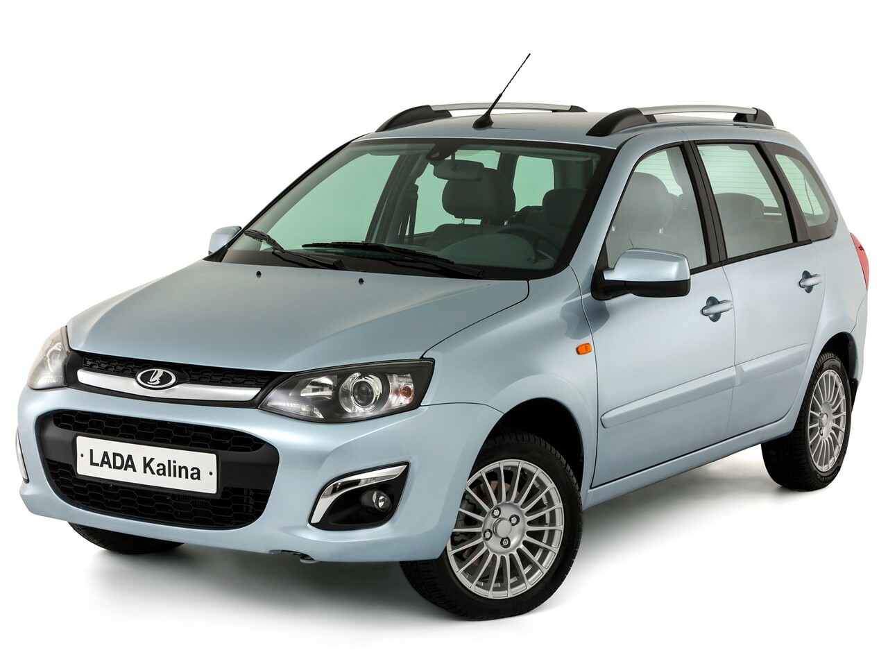 ВАЗ (Lada) Kalina универсал 1.6 (98 л.с.) AT Comfort (21942-51-21B): вид спереди сбоку