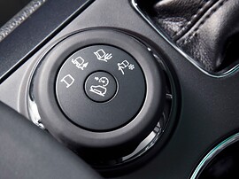 Ford Explorer (V поколение рестайлинг, 2015 - 2017 г.в.): Регулятор режимов движения на консоли