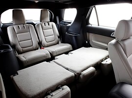 Ford Explorer 3.5 AT Sport: Багажник со сложенными рядами сидений