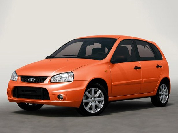 ВАЗ (Lada) Kalina Sport (1119) хэтчбек 5-дв. 1.6 (16V) MT Люкс (11196-42-494): вид спереди сбоку