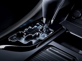 Hyundai Sonata (VI поколение, 2010 - 2015 г.в.): Крупный план автоматического рычага переключения передач