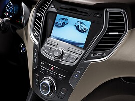 Hyundai Santa Fe (III поколение, 2012 - 2015 г.в.): Экран кругового обзора