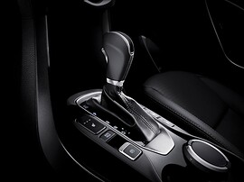 Hyundai Santa Fe (III поколение, 2012 - 2015 г.в.): Крупный план рычага автомата