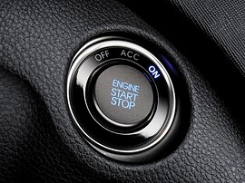 Hyundai Santa Fe (III поколение, 2012 - 2015 г.в.): Кнопка запуска двигателя