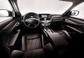 Infiniti M (Y51, 2010 - 2014 г.в.): Передние сиденья и центральная консоль