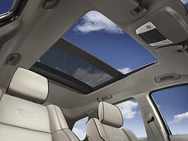 Jeep Grand Cherokee (WK2, 2010 - 2013 г.в.): Панорамная крыша, вид на небо