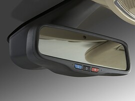 Jeep Grand Cherokee (WK2, 2010 - 2013 г.в.): Крупный план зеркала заднего вида