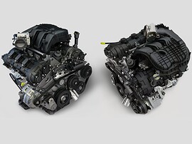 Jeep Grand Cherokee (WK2, 2010 - 2013 г.в.): Два двигателя на белом фоне