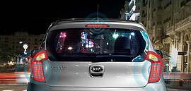 KIA Picanto хэтчбек 5-дв. 1.2 AT Comfort: Камера заднего вида ночью