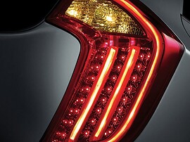 KIA Picanto хэтчбек 5-дв. 1.2 AT Comfort: Крупный план заднего фонаря
