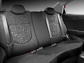 KIA Rio седан (III поколение, 2011 - 2015 г.в.): Задний диван