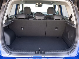 KIA Soul 1.6 AT Classic: Багажник с поднятыми задними сиденьями