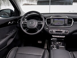 KIA Sorento Prime 2.2 CRDi 4x4 AT GT Line: Приборная панель и центральная консоль