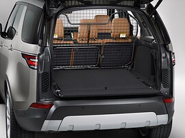 Land Rover Discovery 4 (V поколение, 2016 - 2020 г.в.): Открытый багажник с сеткой