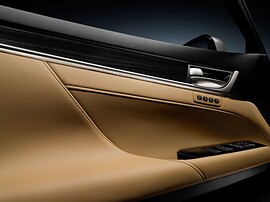 Lexus GS (IV поколение, 2012 - 2015 г.в.): Обивка двери с кнопками памяти