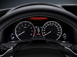 Lexus GS (IV поколение, 2012 - 2015 г.в.): Приборная панель с тахометром