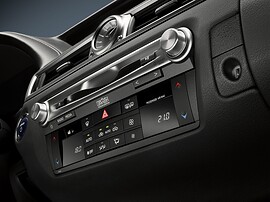Lexus GS (IV поколение, 2012 - 2015 г.в.): Кнопки аудио и климата