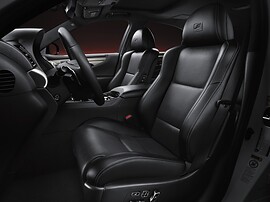Lexus LS 4.6 AT 460L (Exclusive 5): Переднее пассажирское кресло, чёрная кожа