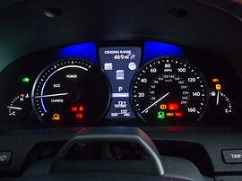 Lexus LS 4.6 AT 460L (Exclusive 5): Приборная панель