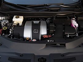 Lexus RX 2.0 AT Black Vision (RX 300 AWD): Моторный отсек сверху