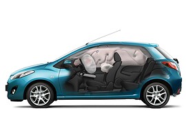 Mazda 2 1.3 MT Direct: подушки безопасности