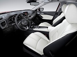 Mazda 3 седан (III поколение рестайлинг, 2016 - 2019 г.в.): передние сиденья